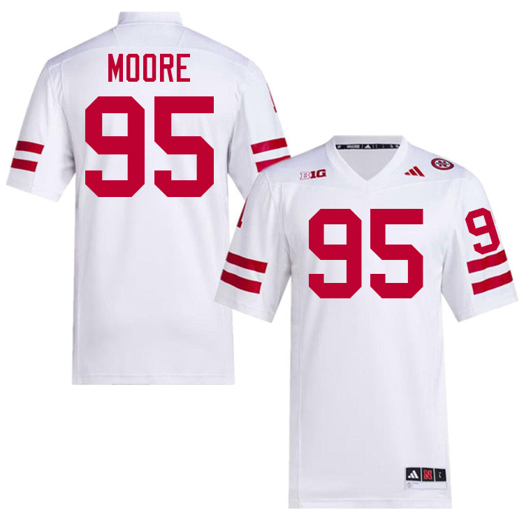 Gabe Moore Nebraska Jersey,Nebraska Cornhuskers Football Uniforms,Jersey-White